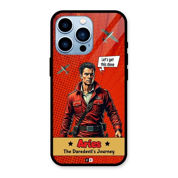 Daredevil Aries Glass Back Case for iPhone 13 Pro