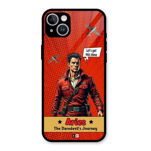 Daredevil Aries Glass Back Case for iPhone 14 Plus