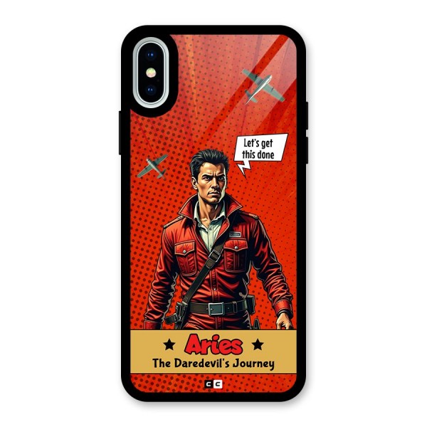 Daredevil Aries Glass Back Case for iPhone X