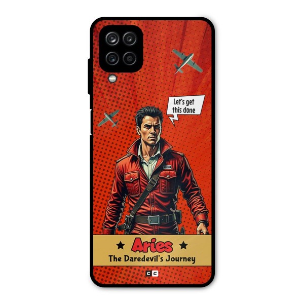 Daredevil Aries Metal Back Case for Galaxy A12