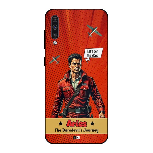 Daredevil Aries Metal Back Case for Galaxy A50