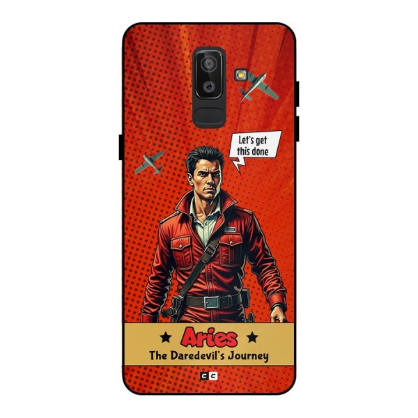 Daredevil Aries Metal Back Case for Galaxy J8