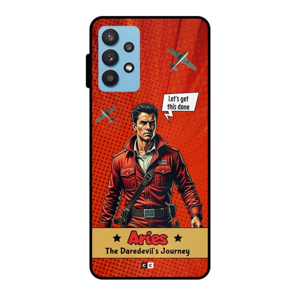 Daredevil Aries Metal Back Case for Galaxy M32 5G