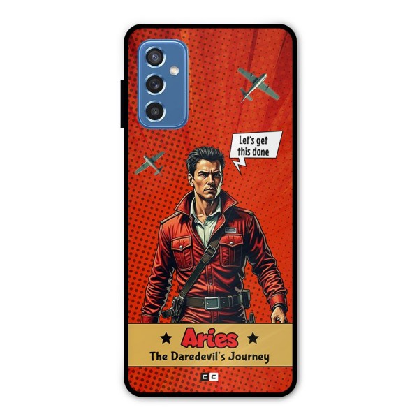 Daredevil Aries Metal Back Case for Galaxy M52 5G