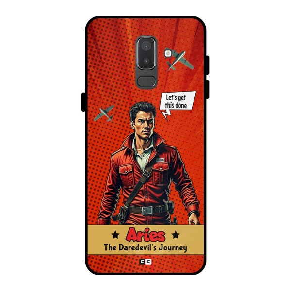 Daredevil Aries Metal Back Case for Galaxy On8 (2018)