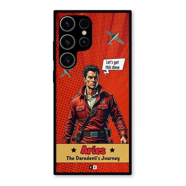 Daredevil Aries Metal Back Case for Galaxy S23 Ultra