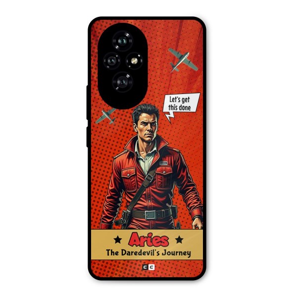 Daredevil Aries Metal Back Case for Honor 200