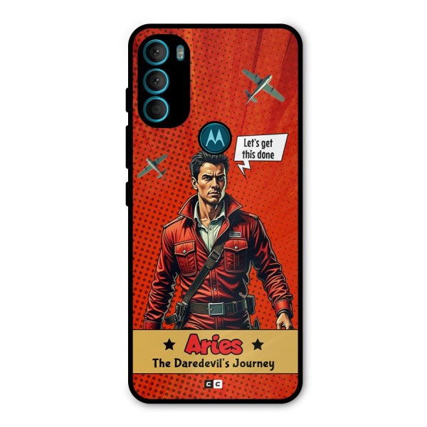 Daredevil Aries Metal Back Case for Moto G71 5G