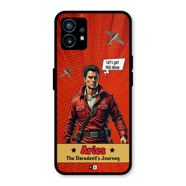 Daredevil Aries Metal Back Case for Nothing Phone 1