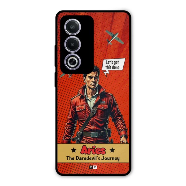 Daredevil Aries Metal Back Case for Oppo A3 Pro