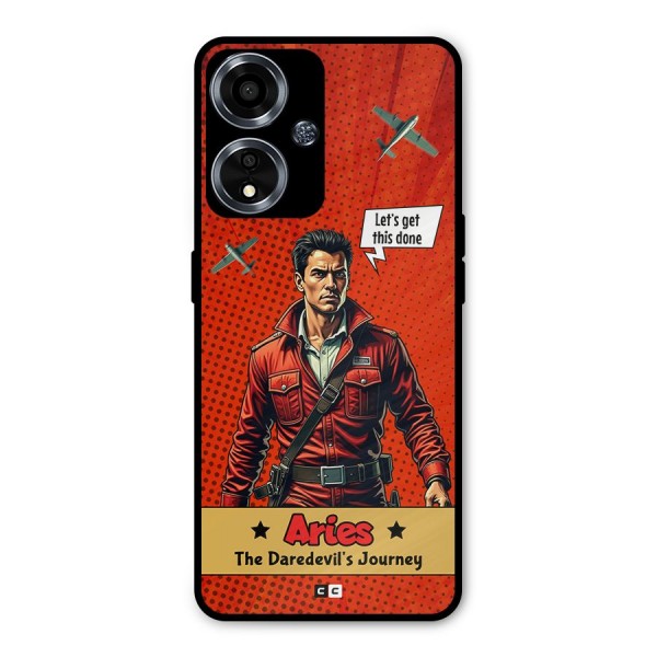 Daredevil Aries Metal Back Case for Oppo A59