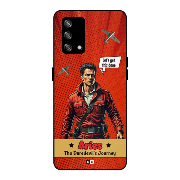 Daredevil Aries Metal Back Case for Oppo F19s