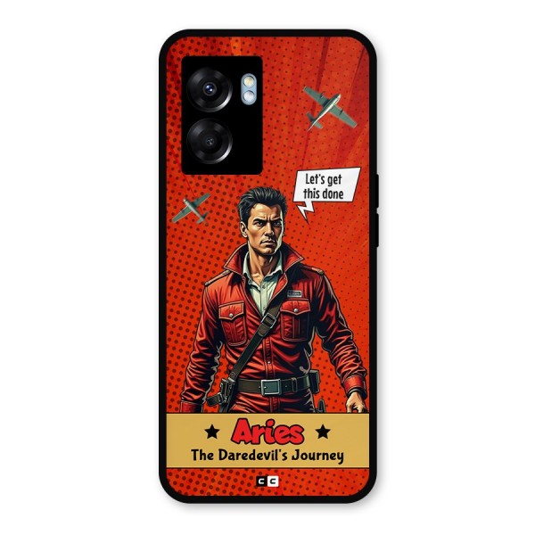 Daredevil Aries Metal Back Case for Oppo K10 (5G)