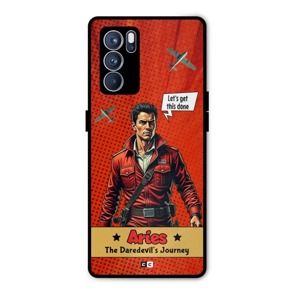 Daredevil Aries Metal Back Case for Oppo Reno6 Pro 5G