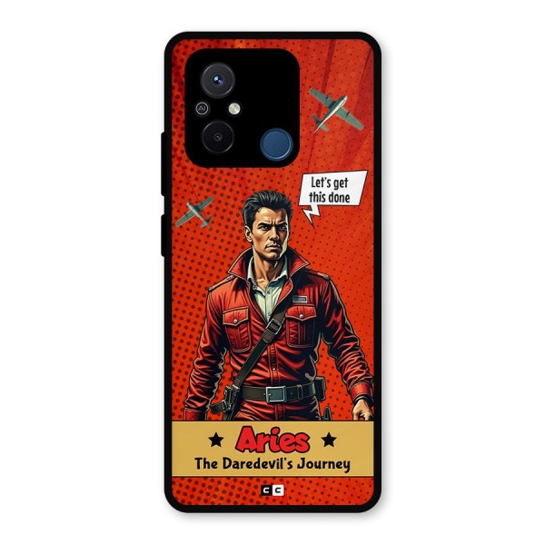 Daredevil Aries Metal Back Case for Poco C55