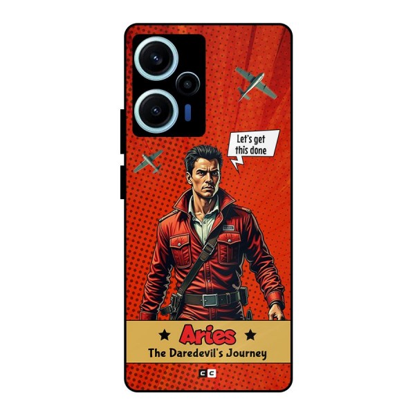 Daredevil Aries Metal Back Case for Poco F5