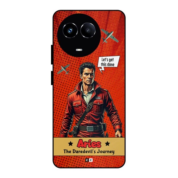 Daredevil Aries Metal Back Case for Realme 11X