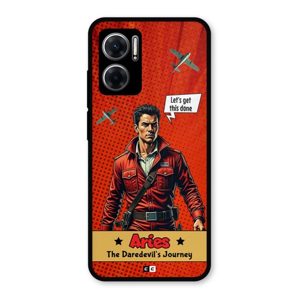 Daredevil Aries Metal Back Case for Redmi 11 Prime 5G