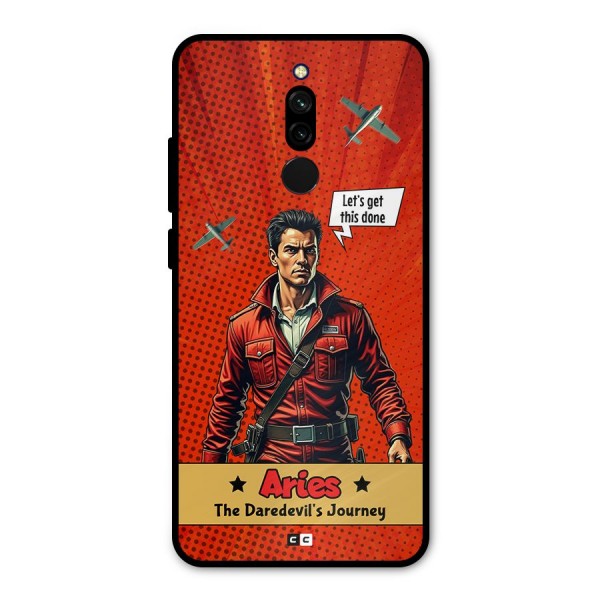 Daredevil Aries Metal Back Case for Redmi 8