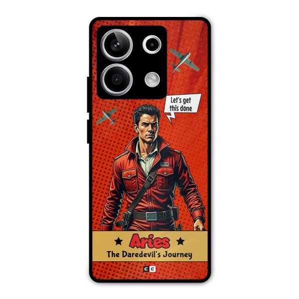 Daredevil Aries Metal Back Case for Redmi Note 13 5G