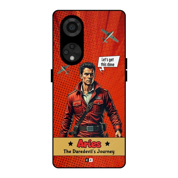 Daredevil Aries Metal Back Case for Reno8 T 5G