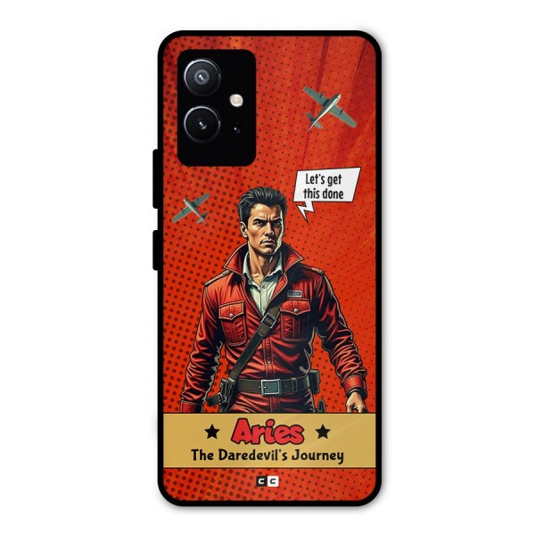 Daredevil Aries Metal Back Case for Vivo T1 5G