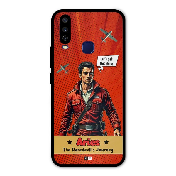 Daredevil Aries Metal Back Case for Vivo U10