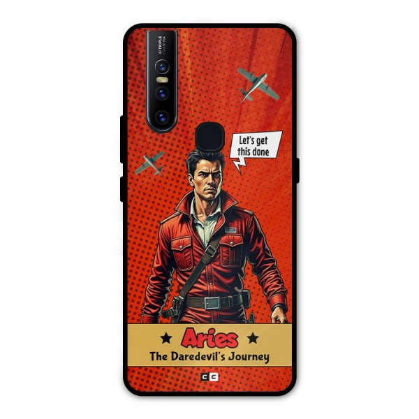 Daredevil Aries Metal Back Case for Vivo V15