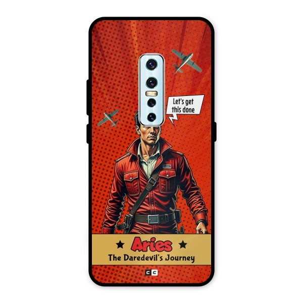 Daredevil Aries Metal Back Case for Vivo V17 Pro