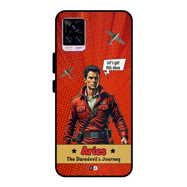 Daredevil Aries Metal Back Case for Vivo V20 Pro