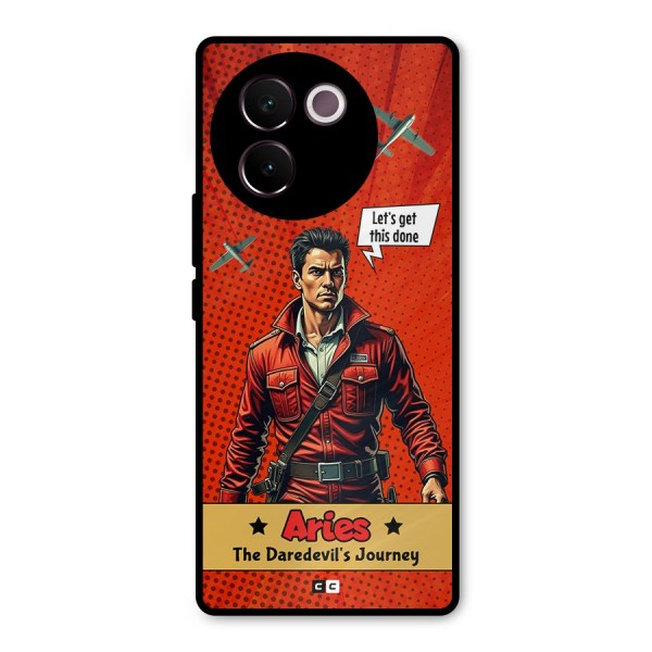 Daredevil Aries Metal Back Case for Vivo V30e