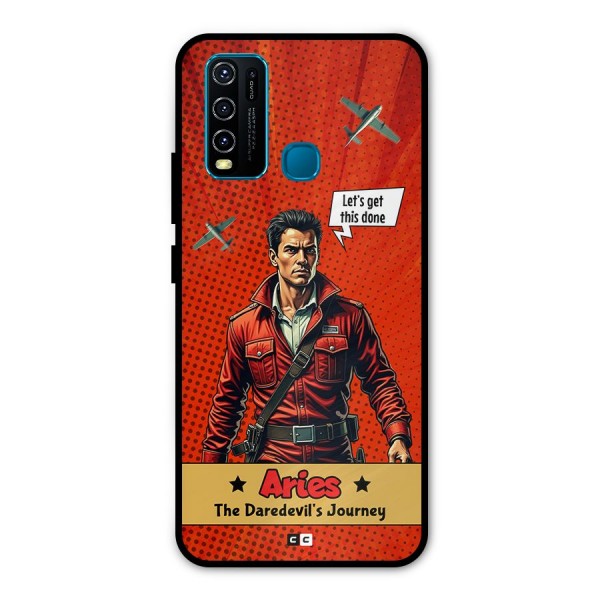 Daredevil Aries Metal Back Case for Vivo Y30