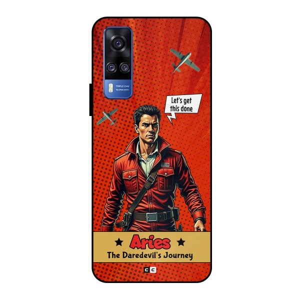 Daredevil Aries Metal Back Case for Vivo Y51