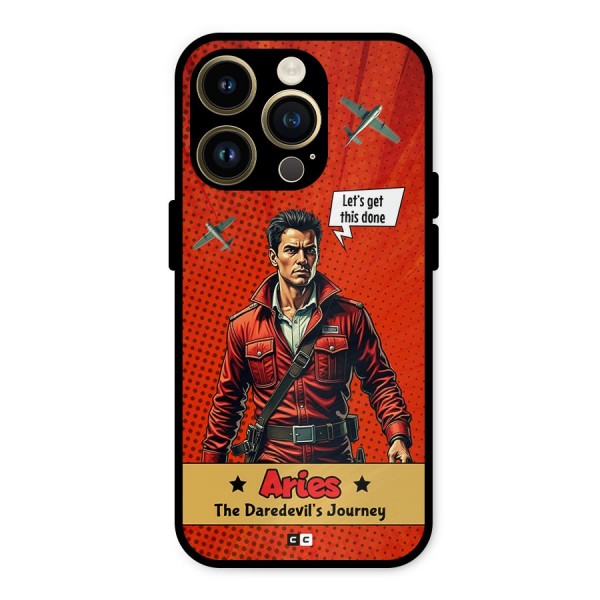 Daredevil Aries Metal Back Case for iPhone 14 Pro