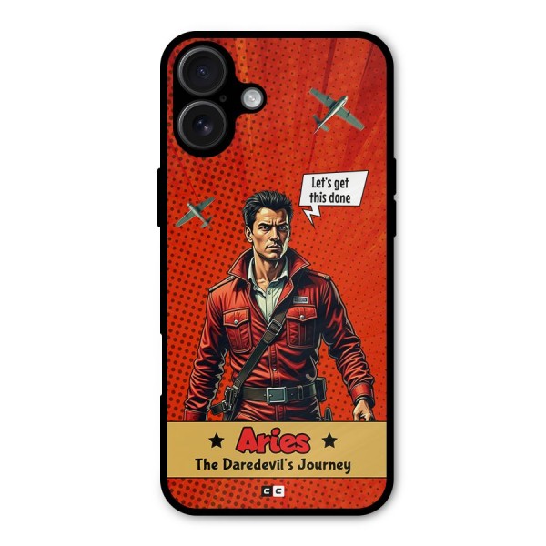 Daredevil Aries Metal Back Case for iPhone 16 Plus