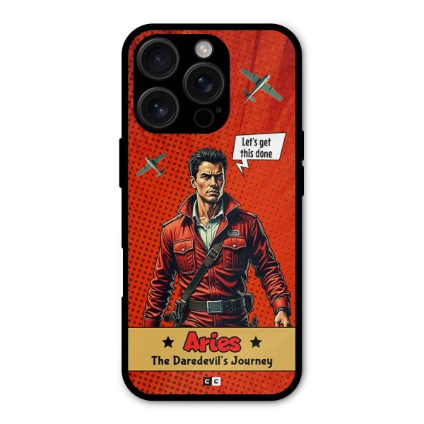 Daredevil Aries Metal Back Case for iPhone 16 Pro