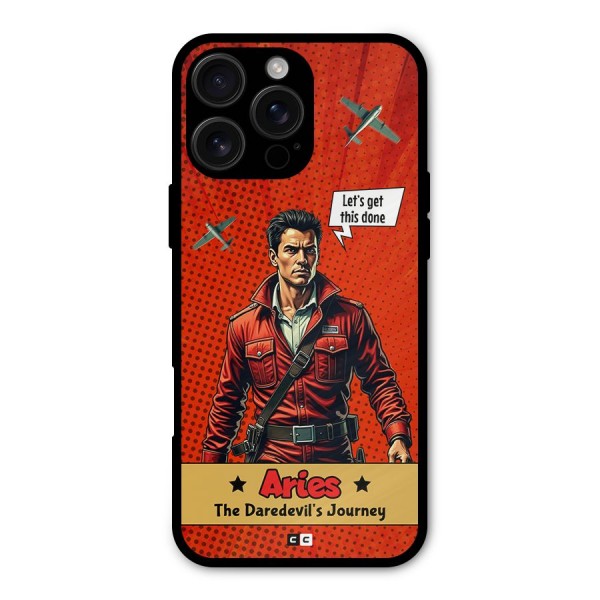 Daredevil Aries Metal Back Case for iPhone 16 Pro Max