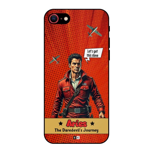 Daredevil Aries Metal Back Case for iPhone 8