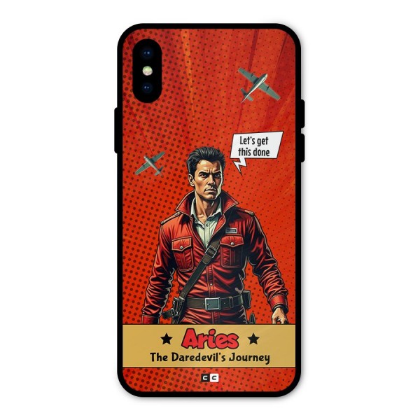 Daredevil Aries Metal Back Case for iPhone XS