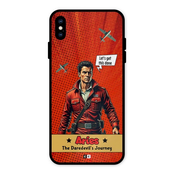 Daredevil Aries Metal Back Case for iPhone XS Max