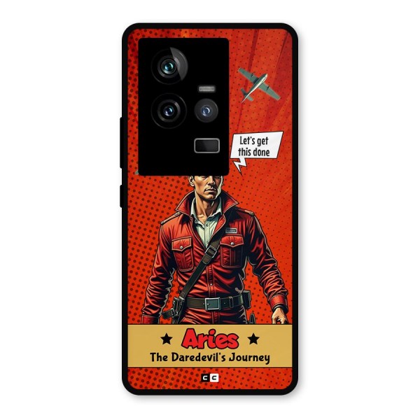 Daredevil Aries Metal Back Case for iQOO 11 5G