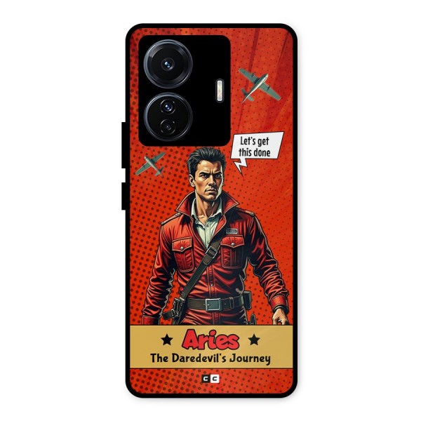 Daredevil Aries Metal Back Case for iQOO Z6