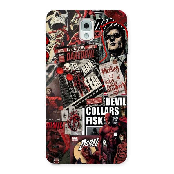 Daredevil Story Back Case for Galaxy Note 3