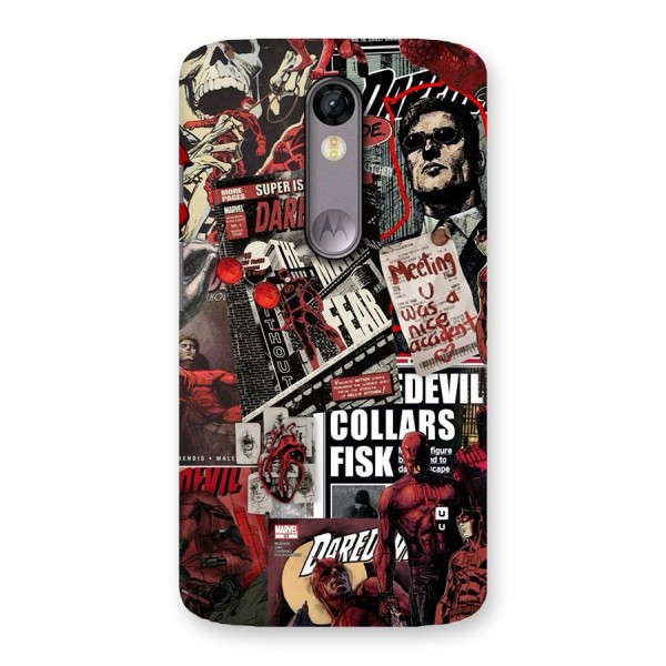 Daredevil Story Back Case for Moto X Force