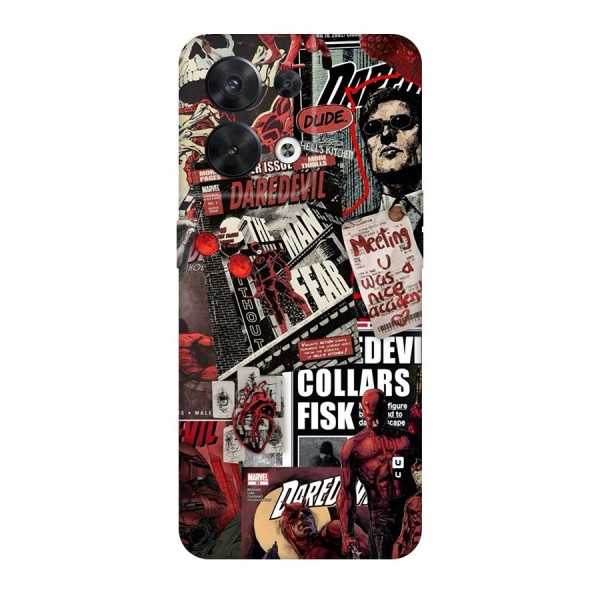 Daredevil Story Back Case for Oppo Reno8 5G