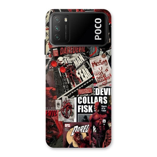 Daredevil Story Back Case for Poco M3