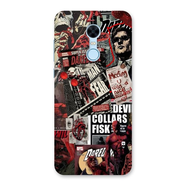 Daredevil Story Back Case for Redmi Note 5