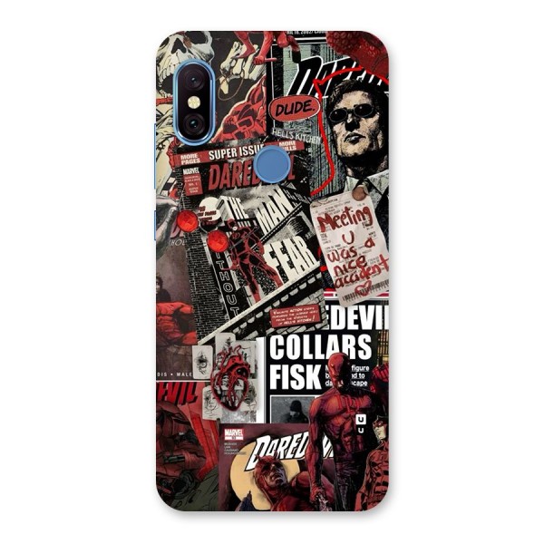 Daredevil Story Back Case for Redmi Note 6 Pro