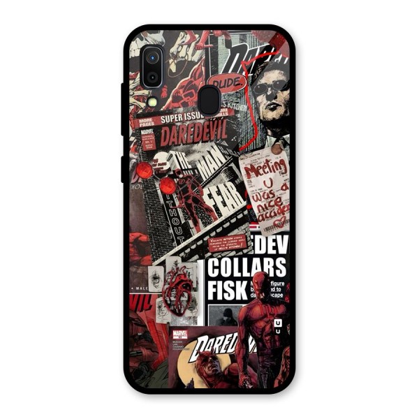 Daredevil Story Glass Back Case for Galaxy A30