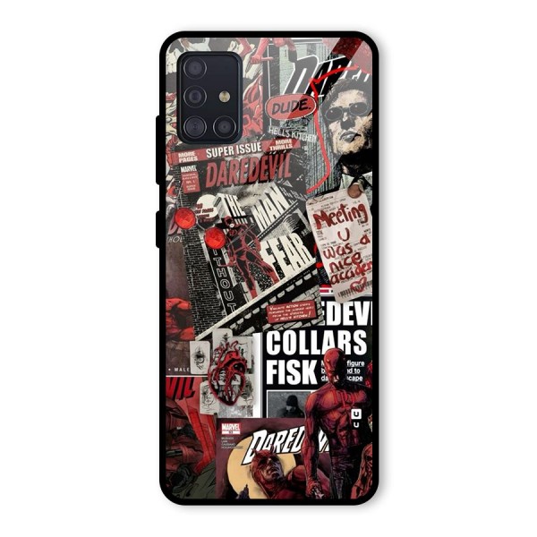 Daredevil Story Glass Back Case for Galaxy A51